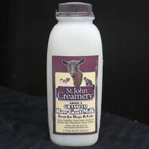 Raw Goat Milk For Pets