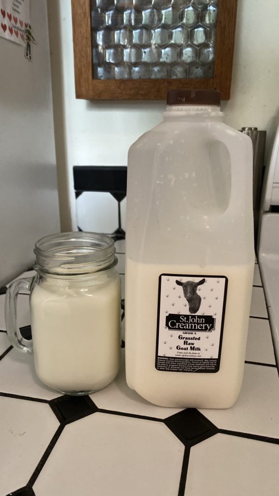 Unpasteurized Milk